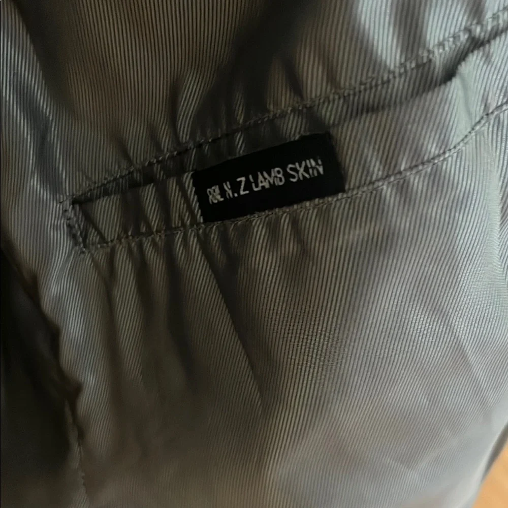 Adler Black Leather Jacket - Picture 2 of 4